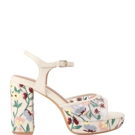 Fairy Floral Block Heels
