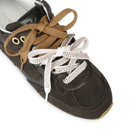 Slim Crystal Embellished Trainers