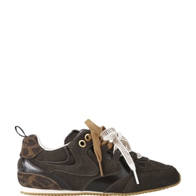 Slim Crystal Embellished Trainers