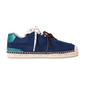 Espadrille Sole Lace-Up Trainers