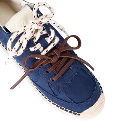 Espadrille Sole Lace-Up Trainers