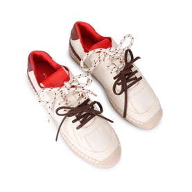 Espadrille Sole Lace-Up Trainers
