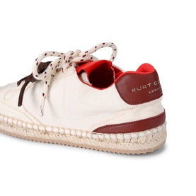 Espadrille Sole Lace-Up Trainers