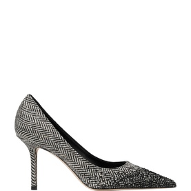 Love 85 Embellished Herringbone Pumps