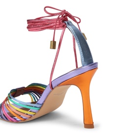 Multi Strap Tie Heels