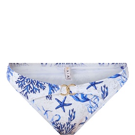 Elba La Mer Print Bikini Briefs