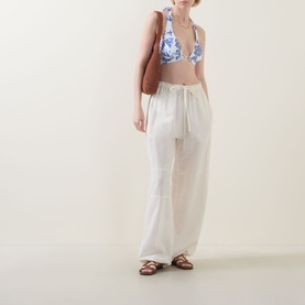 Elba La Mer Print Bikini Top
