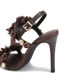 Roxie Raffia Heeled Sandals
