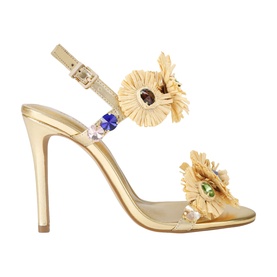 Roxie Raffia Heeled Sandals