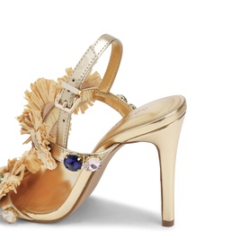 Roxie Raffia Heeled Sandals