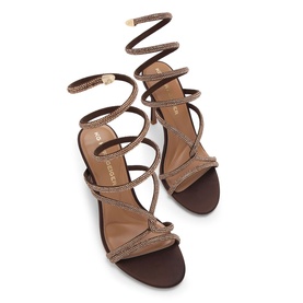 Sloane Spiral Ankle Strap Heels