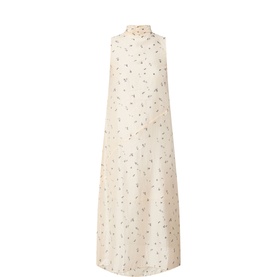 Iris Floral Flared Dress