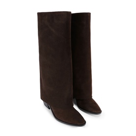 Telling Fold-Over Knee-High Boots