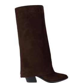 Telling Fold-Over Knee-High Boots