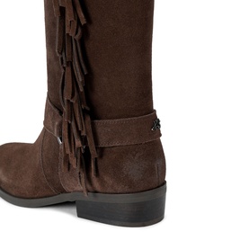 Trist Tassel Knee-High Boots