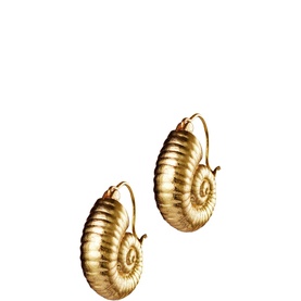 High Tide Shell Hoop Earrings