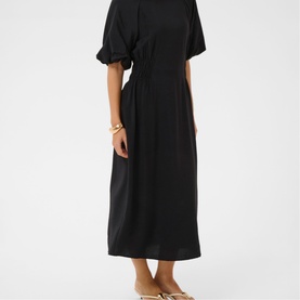 Neema Smocked Flared Dress