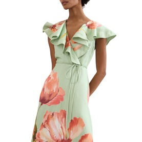 Matilda Placement Floral Dress