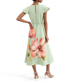 Matilda Placement Floral Dress