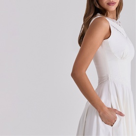 Scarlett Trim Waist Dress