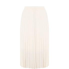 Alexis Mid-Rise Pleated Skirt