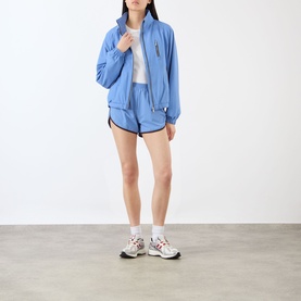 Contrast Binding Logo Track Shorts
