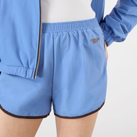 Contrast Binding Logo Track Shorts