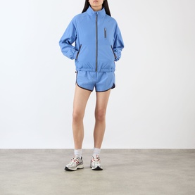 Contrast Binding Logo Track Shorts