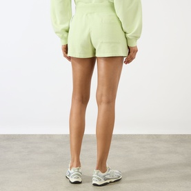 Studio Logo Cropped Sweat Shorts