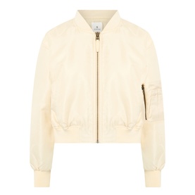 Leon Cropped Bomber Jacket