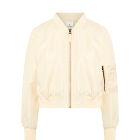 Leon Cropped Bomber Jacket