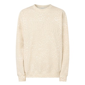 Miles Tonal Leopard Logo Sweatshirt