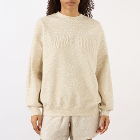 Miles Tonal Leopard Logo Sweatshirt