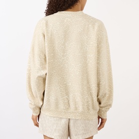 Miles Tonal Leopard Logo Sweatshirt