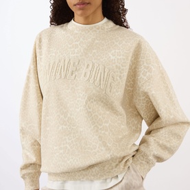 Miles Tonal Leopard Logo Sweatshirt