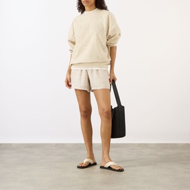 Miles Tonal Leopard Logo Sweatshirt