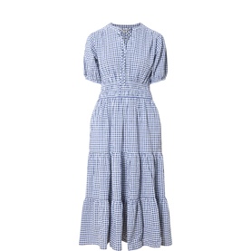 Ashwell Gingham Tiered Dress