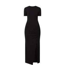 Danica Ruched Knitted Dress