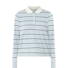 Ashwell Logo Striped Polo Shirt