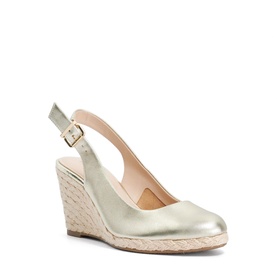 Capable Leather Jute Wedges