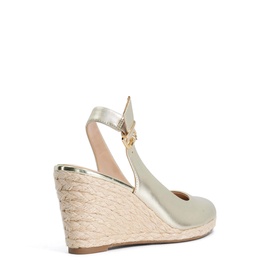 Capable Leather Jute Wedges