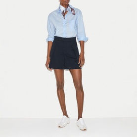 Pleat Front Chino Shorts