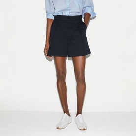Pleat Front Chino Shorts