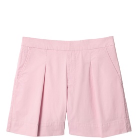 Pleat Front Chino Shorts