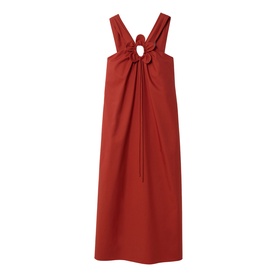 Flower Applique Dress