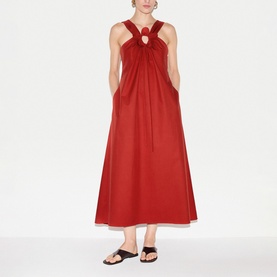 Flower Applique Dress
