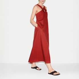 Flower Applique Dress