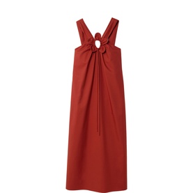Flower Applique Dress