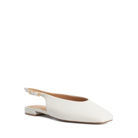 Heartbeat Slingback Leather Flats