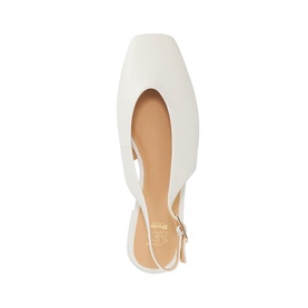 Heartbeat Slingback Leather Flats